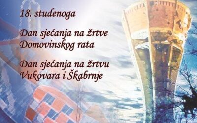 Nenastavni dan – Dan sjećanja na žrtve Domovinskog rata i Dan sjećanja na žrtvu Vukovara i Škabrnje