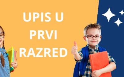 OBAVIJEST O UPISU DJECE U PRVI RAZRED OSNOVNE ŠKOLE ZA ŠKOLSKU GODINU 2026./2027.