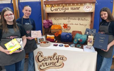 1. MJESTO ZA UZ „FLORA“ NA ŽUPANIJSKOJ SMOTRI UČENIČKIH ZADRUGA ZAGREBAČKE ŽUPANIJE