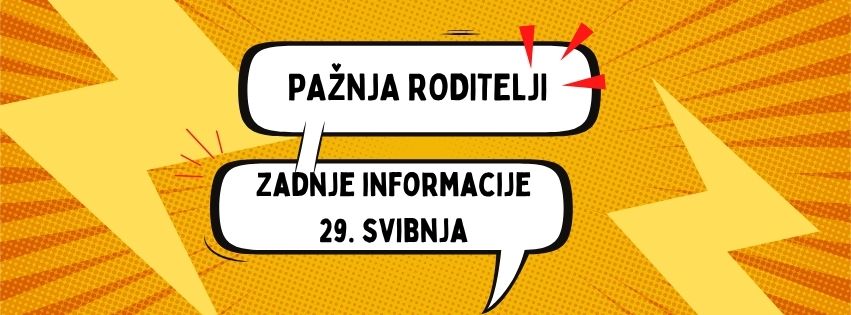 INFORMACIJE / INDIVIDUALNI RAZGOVORI